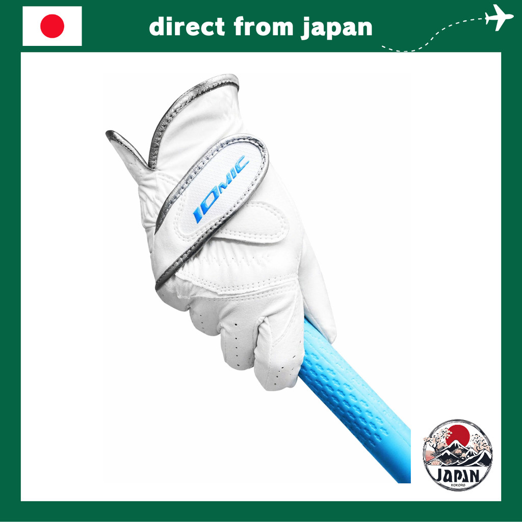 IOMIC X-Fit Glove Neo Golf Glove White Premium Grip Thin Synthetic Leather (Right Hand Wear)