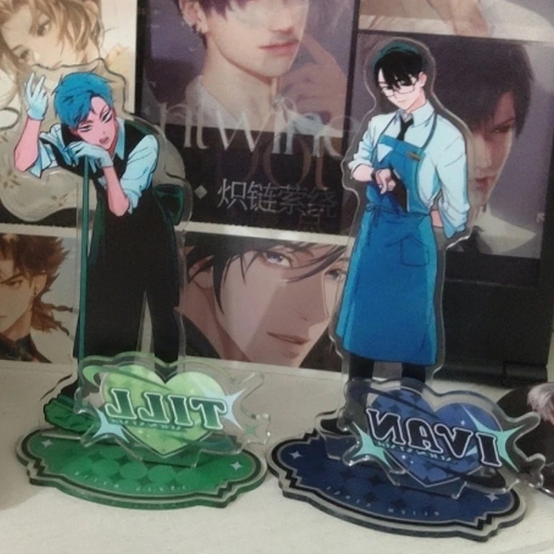 Standee Alien Stage Ivan Till mica รุ่นสําหรับการศึกษาตกแต่งตารางชุดบริกรของขวัญสวยมากอะนิเมะพัดลม A