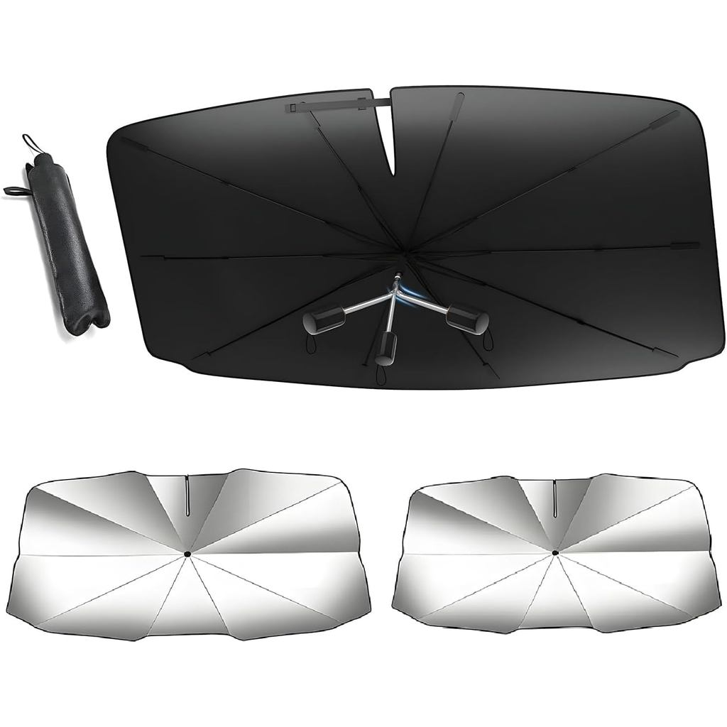 YOKABI 360° Adjustable Car Sunshade - UV Protection, Easy Install, L Size