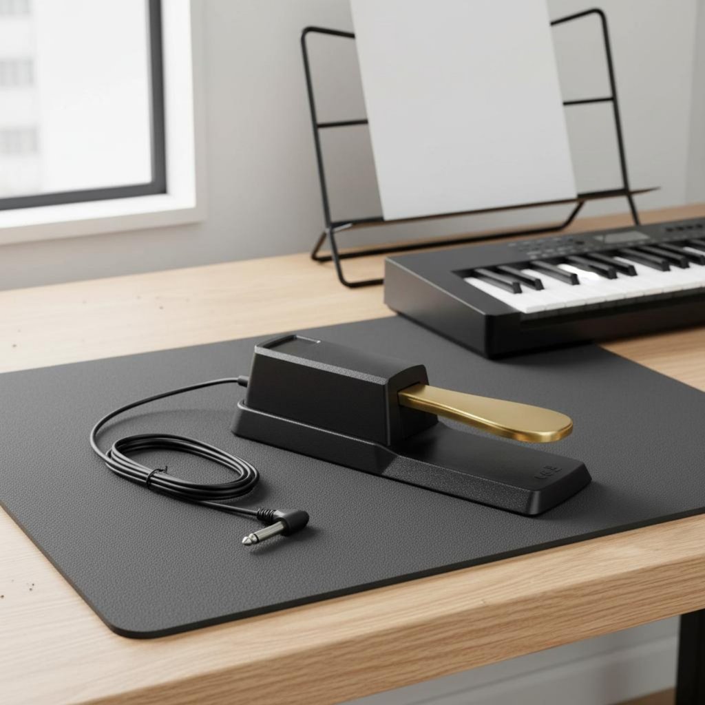 การออกแบบกันลื่น Sustain Pedal แป้นเหยียบเปียโนดิจิตอลสําหรับนักเปียโน, การบันทึกสตูดิโอ