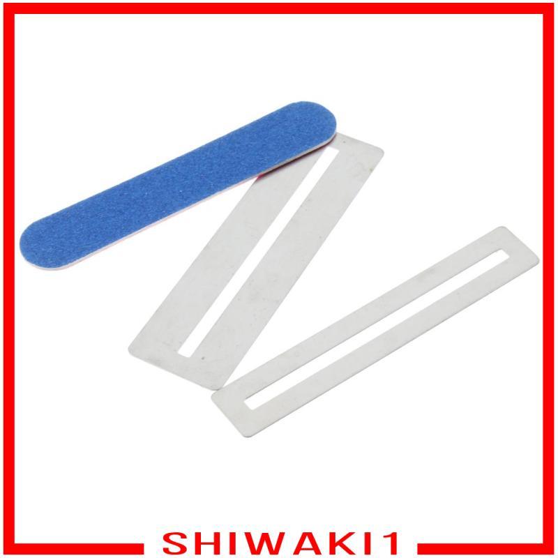 [Shiwaki1] กีตาร์ Fingerboard Fret Guard Protector + Fret แฟ้มขัดภาษาโปลิชคําเครื่องมือกีตาร์