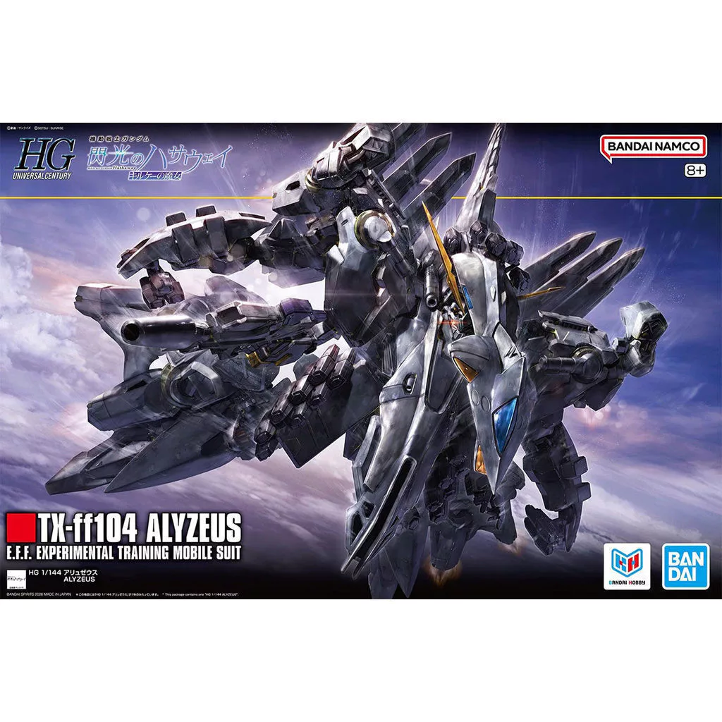 BANDAI HG 1/144 MOBILE SUIT GUNDAM TX-FF104 ALYZEUS Hathaway Flash HGUC