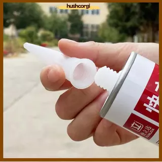 [hushcorgi] 20 ชิ้น Universal Caulking หัวฉีดแก้วกาวเคล็ดลับปากเครื่องมือก่อสร้างบ้านใหม่สต็อก