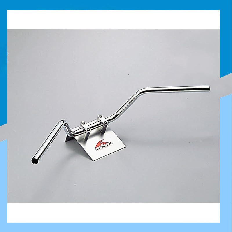 HURRICANE Z2 Type Handlebars for Kits, Chrome Plated, W800, Model HB0078C-20. Perfect upgrade for yo