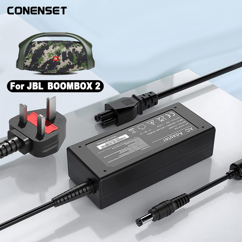 24V 4A AC Adapter Charger สําหรับ JBL Boombox 2 ไร้สายกันน้ําแบบพกพาลําโพงบลูทูธสายไฟ 4.2A