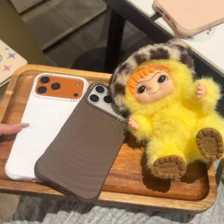 หรูหรา Magnetic Ripple Mulberry กํามะหยี่สีม่วงซิลิโคนเหลวเคสโทรศัพท์สําหรับ iPhone 17 Pro Max 16 15 14 13 กันกระแทกป้องกันปลอกชาร์จ