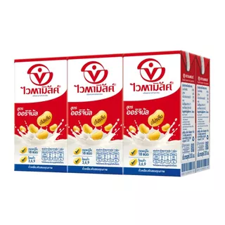 [สินค้าส่งด่วน] ไวตามิลค์สูตรออริจินัลยูเอชที300มล. แพ็ค 6 VITAMILK ORIGINAL SOYMILK UHT 300ML. PACK 6