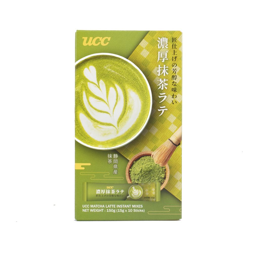 ยูซีซี มัทฉะ ลาเต้ 15 กรัม X10 UCC MATCHA LATTE 15G X10