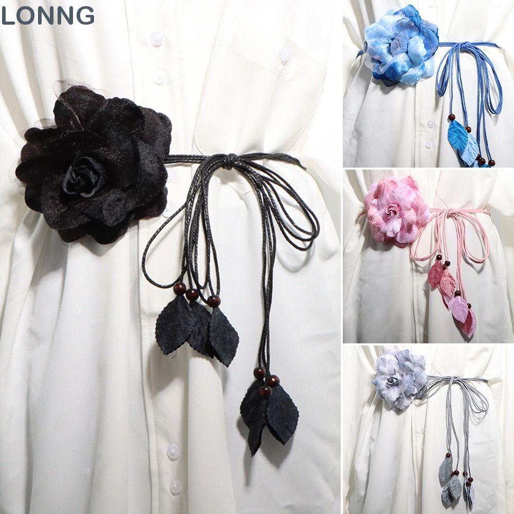 LONNG Bohemian Waistband Luxury Design Dress Accessories Handmade Tie Strap