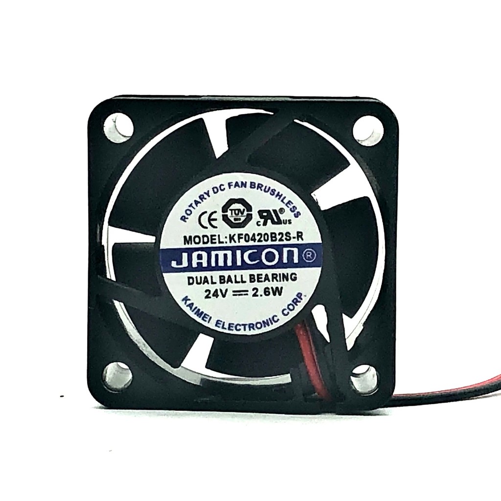 ของแท้ KF0420B2S-R 24V 2.6 WJAMICON 40 * 40 * 20 Axial Fan KF0420B1H-R