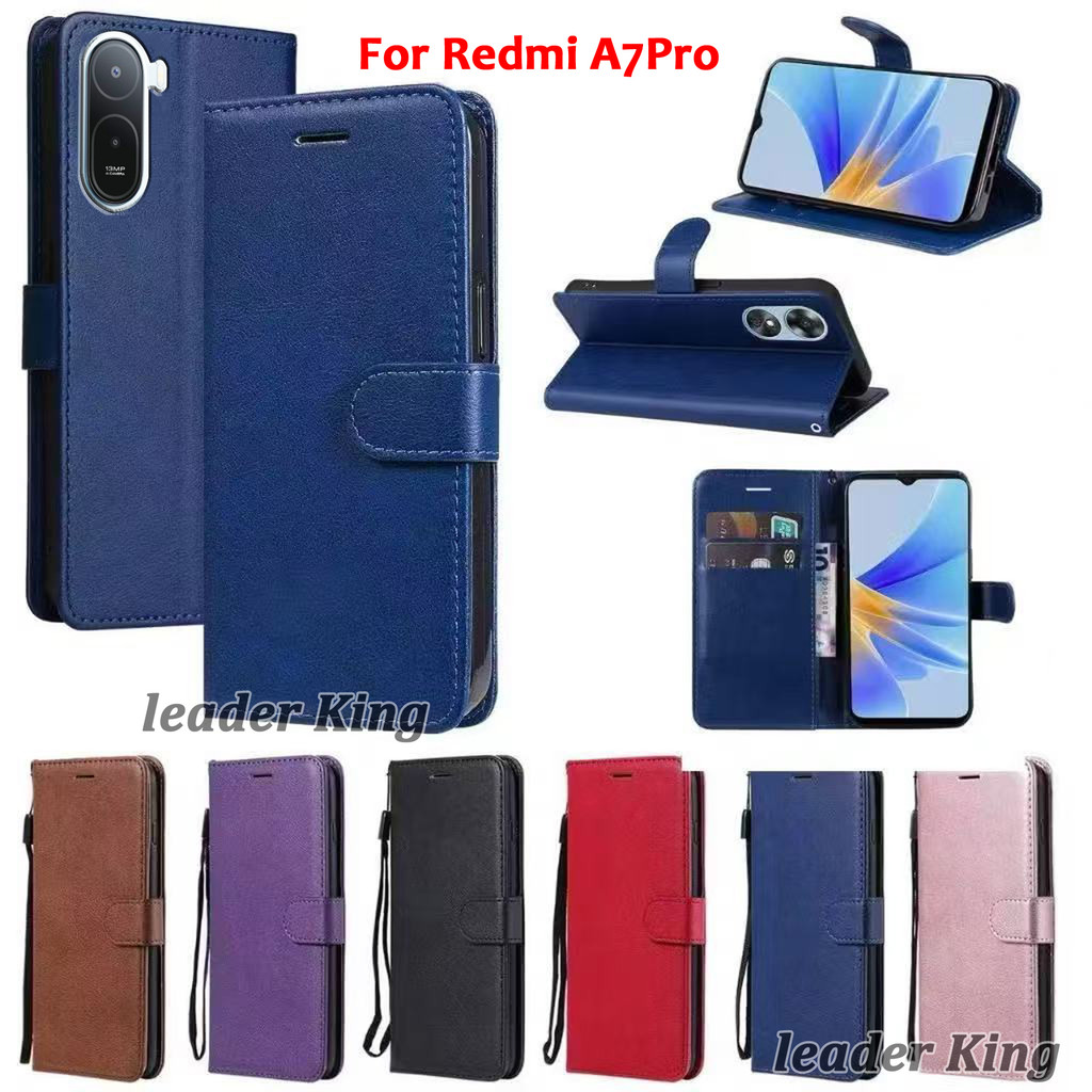 เคส ฝาพับ หนัง สำหรับ Redmi A7 A7Pro Poco C85X / C81X เคส กันกระแทก Boss