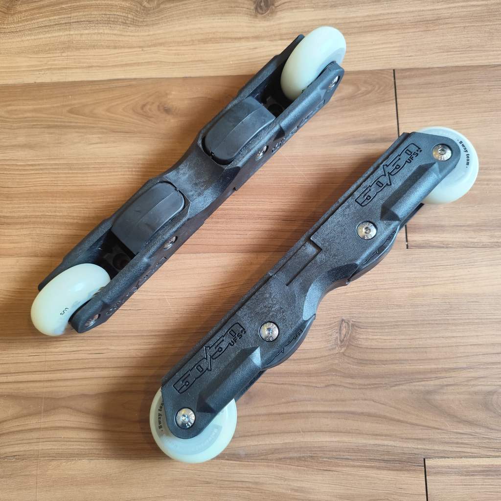 50/50 - Black V2 Balance UFS Aggressive Inline Skate Frameset