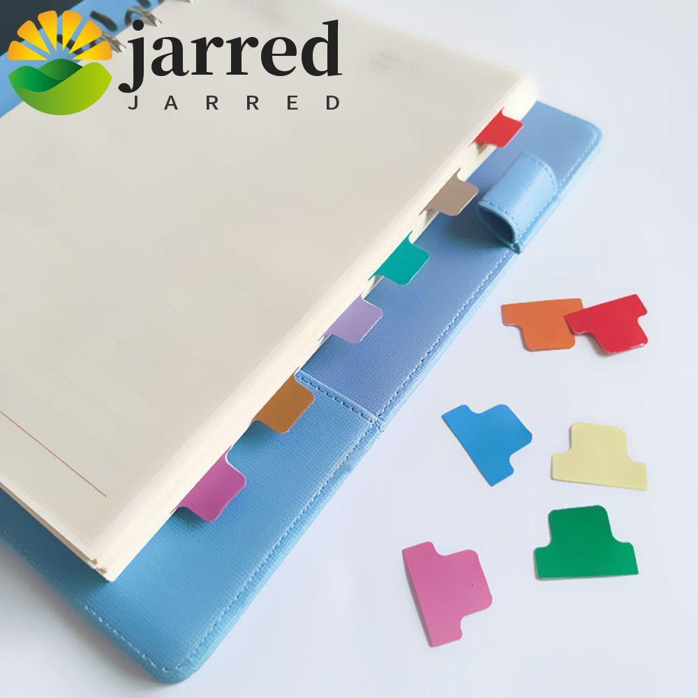 JARRED Index Tab Flags ส่วนบุคคล 120 ชิ้น Planner โน้ตบุ๊คสํานักงานเครื่องเขียน Repositionable Book 