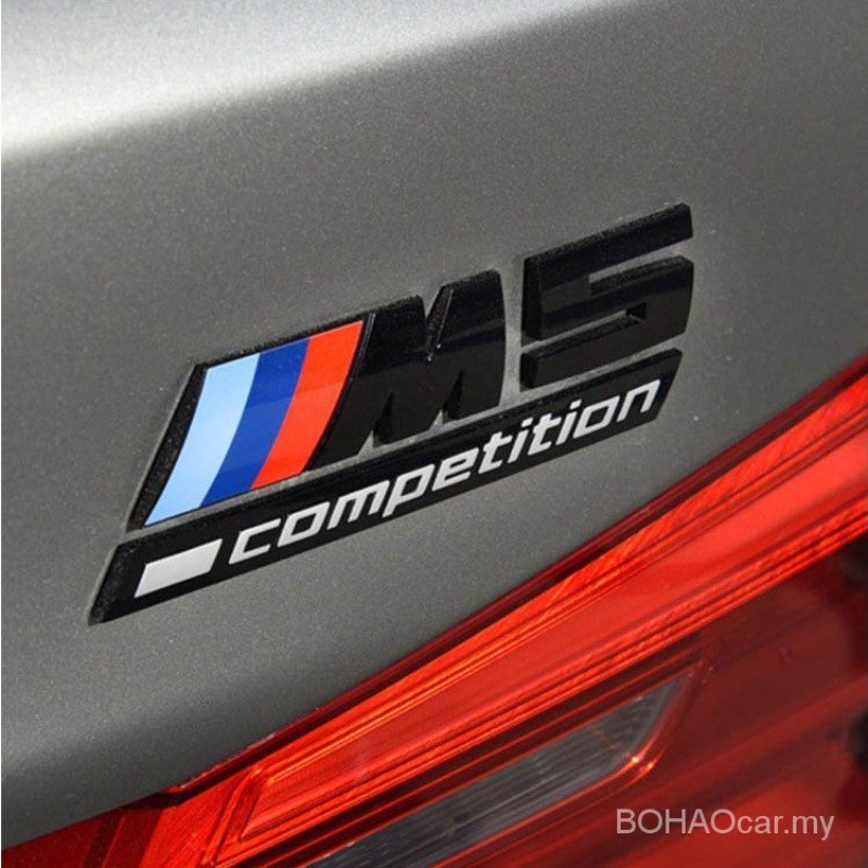 LAIFU BMW Thunder Logo M2 X3M / X3 / X4 / X5 Competition โลโก้ด้านหลัง 3 Series / X15 Series สติ๊กเก