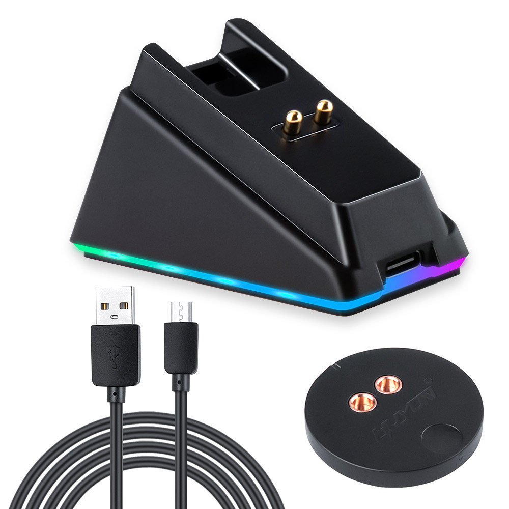 อะไหล่ทดแทน เหมาะสําหรับ Logitech GPW 2 G403/G703 G903 แท่นชาร์จไร้สายแท่นชาร์จ
