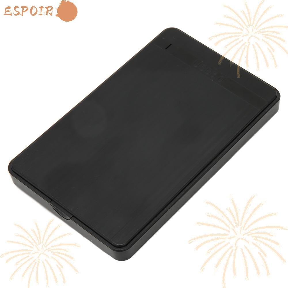 กล่องใส่ฮาร์ดไดรฟ์ ESPOIR1, กล่องใส่ SSD ของ Plug and Play ขนาด 2.5 นิ้ว, ทนทานพร้อมสายเคเบิล 1000GB