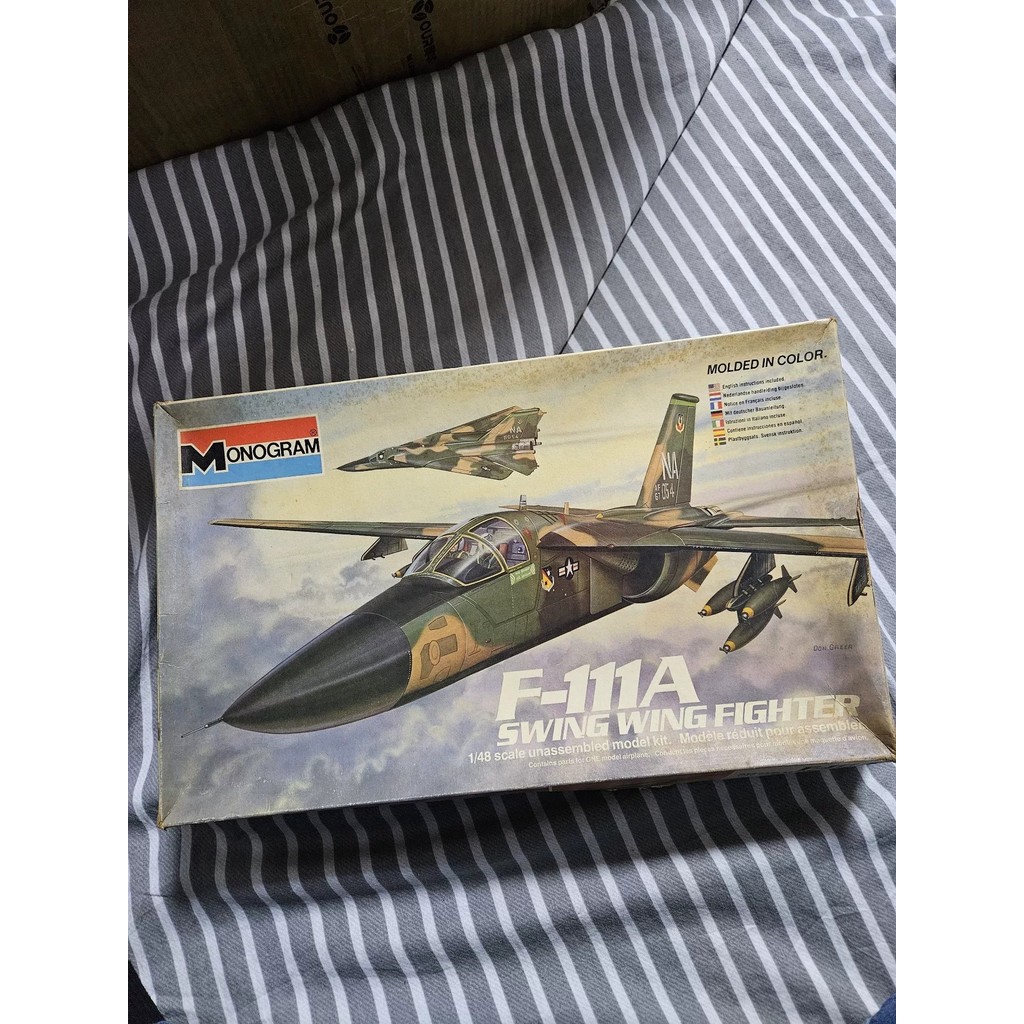 [สต๊อกพร้อม ติดต่อหากคุณมีคําถามใดๆ] Monogram 1/48 F-111A Swing Win