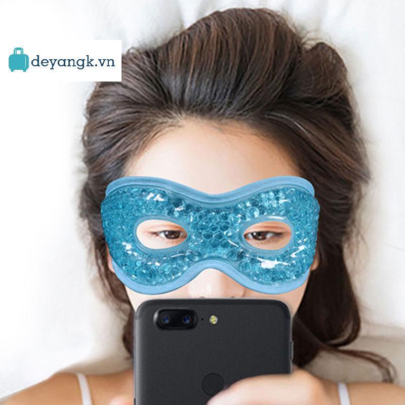 Deyangk Eye Mask Gel Cooling Eye Sleep Mask Ice Coldpress Puffy Eyes Dry Eyes Beauty VN