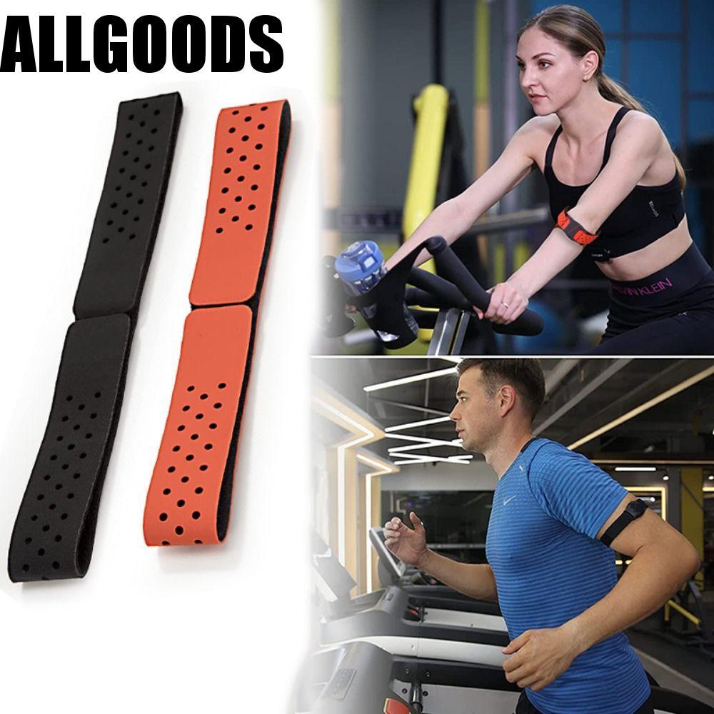 ALLGOODS Heart Rate Monitor สายรัดข้อมือ 4.0 ANT สําหรับเซ็นเซอร์สําหรับจักรยานคอมพิวเตอร์ปรับ Soft 