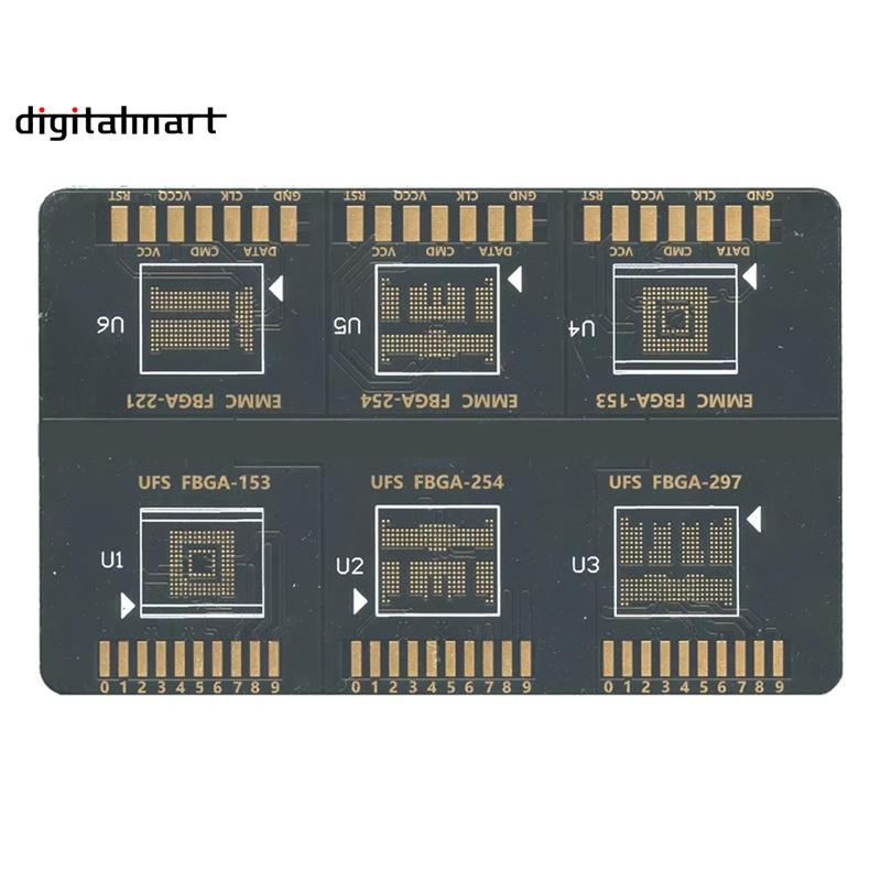สําหรับ F64 Lite Ultra กล่องแฟลช 64 BGA/64 FBGA/EMMC/FBGA 153 254 221 UFS/FBGA 153 254 297 แฟลช ISP 