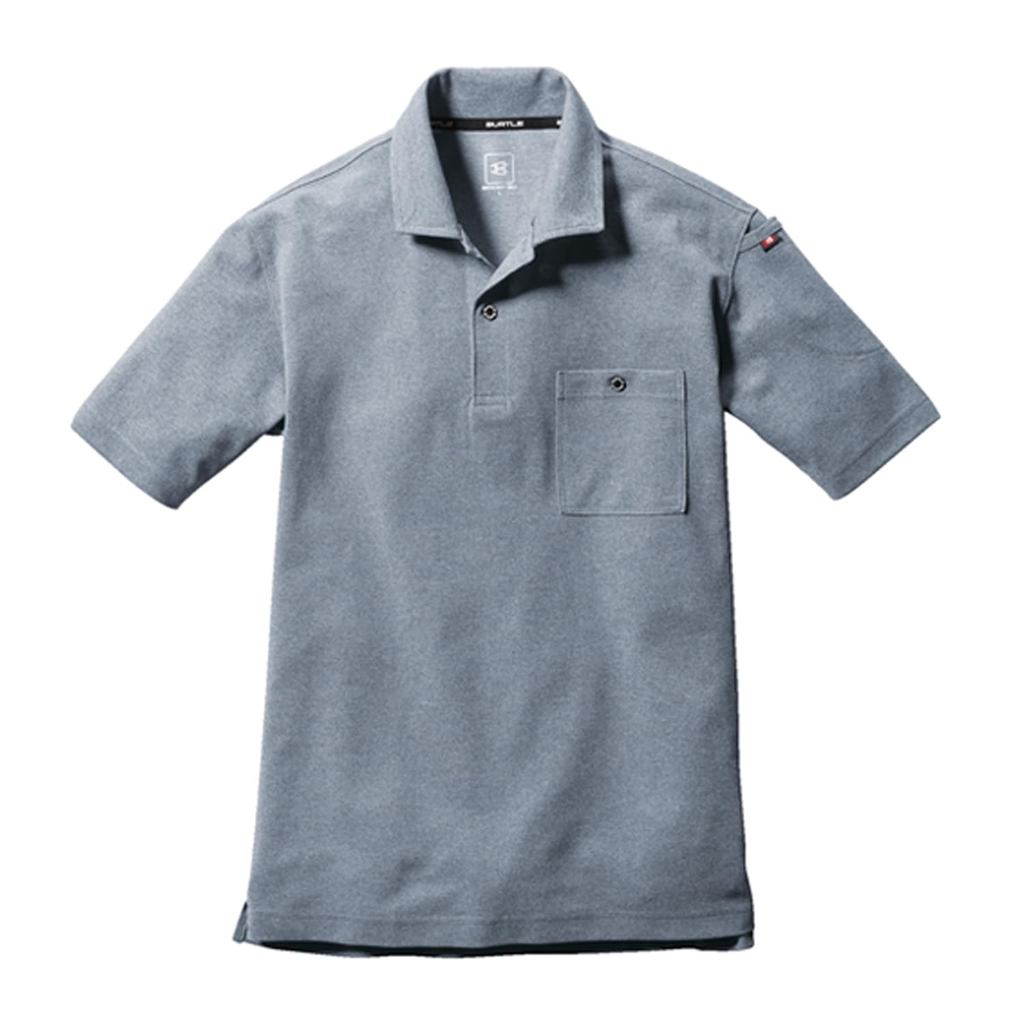 Burtle Short Sleeve Polo Shirt 667-52-L Bark 667-52-L