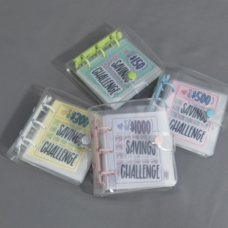 Saving Binderl 1,000 Dollars Money Saving Challenge Book Mini Money Saving Binder