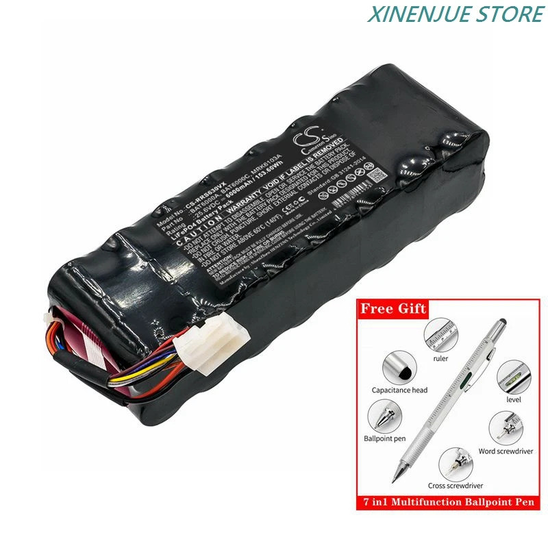 เครื่องตัดหญ้า 6000mAh แบตเตอรี่สําหรับ Cub Cadet สนามหญ้า Keeper 3000,XR3 3000,XR3 4000,XR3 5000, ส