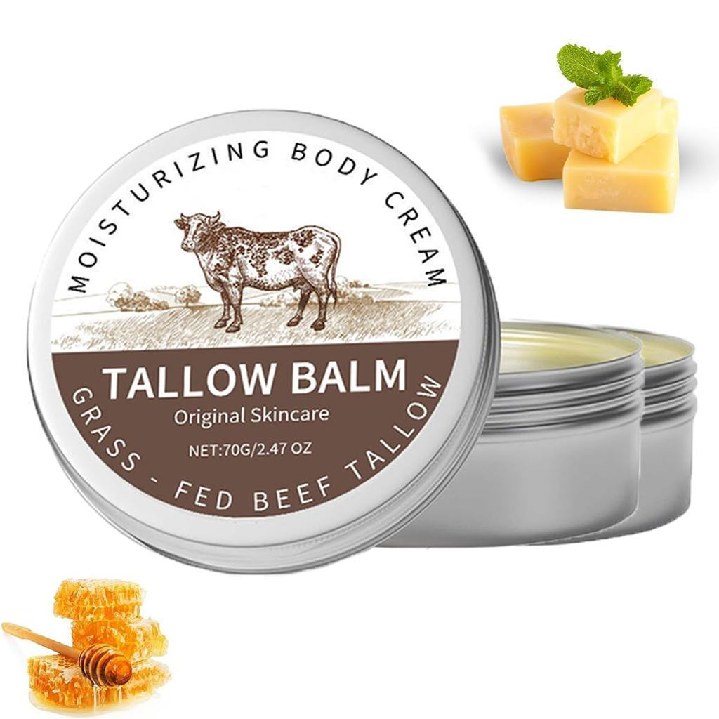 เนื้อที่อุดมไปด้วยและมีรสGrass-fed เนื้อและบาล์มน้ําผึ้งBody Moisturizing Cream บํารุงล้ําลึกสําหรับ