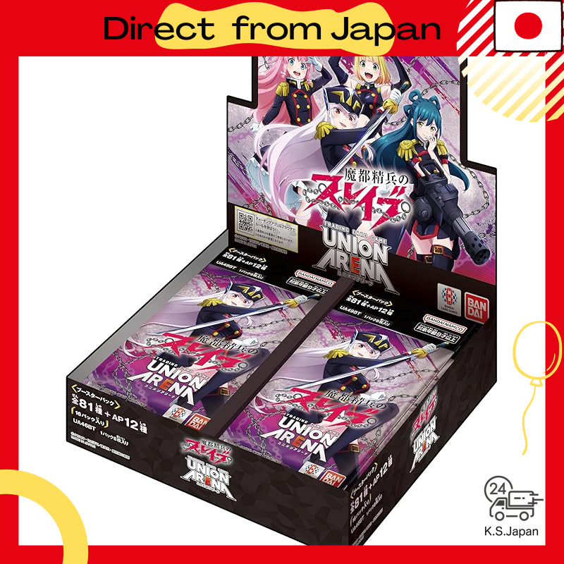 BANDAI UNION ARENA Booster Pack "Mato Seihei no Slave" [UA49BT] (BOX) containing 16 packs.