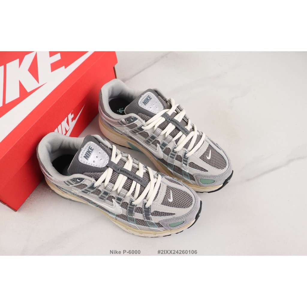 รองเท้ากีฬา Nike P-6000 Combat ดั้งเดิม รองเท้าวิ่ง