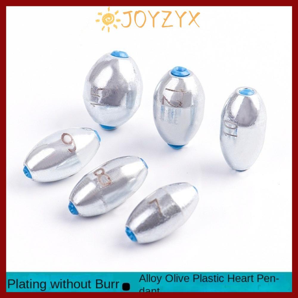 CODJOYZYX 20pcs Fishing Sinkers,โลหะผสมวัสดุเหล็กคาร์บอนปลาคาร์พตกปลาน้ําหนักSinker, 2024 ตะกั่วน้ําหนัก 3g/4g/5g/6g/7g/8g/9g/10g น้ําหนักตกปลาปลาคาร์พตกปลา