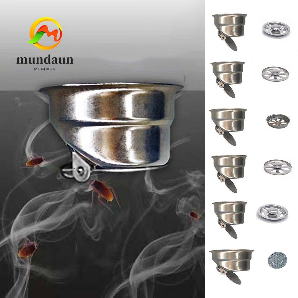MUNDAUN ฝักบัวกันกลิ่น Drainer, Universal Hair Catcher ท่อระบายน้ําชั้นสแตนเลส,ระงับกลิ่นกายอุปกรณ์ฮาร์ดแวร์ดักท่อระบายน้ําซีลแกนห้องครัวห้องน้ําโรงแรม