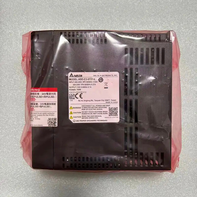 ใหม่ original Delta Servo driver ASD-E3-0421-L ASD-E3-0421-E ASD-E3-0121-L ไดรฟ์ 100W/400W 220V เดี่