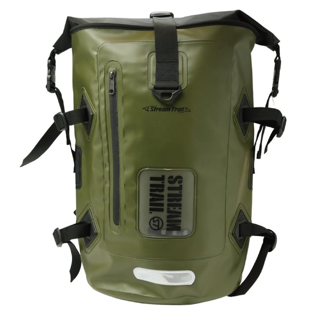 STREAM TRAIL Waterproof Backpack Dry Tank 33L D2 OD Medium Backpack