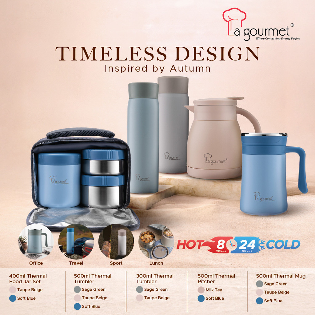 La gourmet Autumn Collection Thumbler & Mug (คละ)
