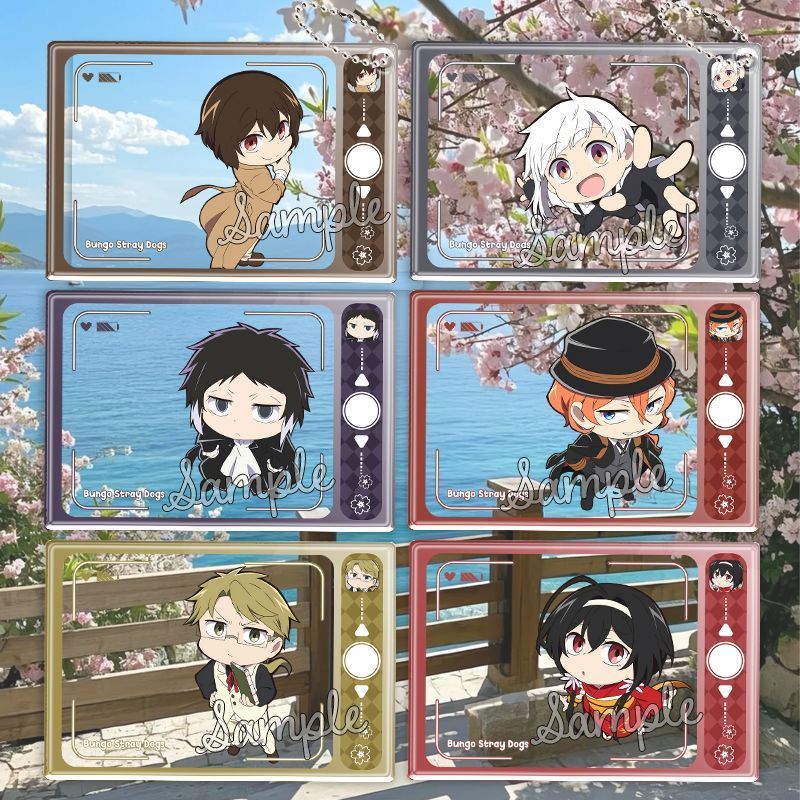 Kyōka Izumi Atsushi Nakajima Tomka อะนิเมะ KeyChain Osamu Dazai ผู้ชาย Key Chain สําหรับผู้หญิงการ์ต