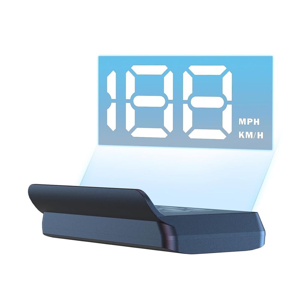 W2 General Motors HUD Head-Up Display - USB-Powered GPS Speedometer,โปรเจคเตอร์กระจก,เซ็นเซอร์ความสว