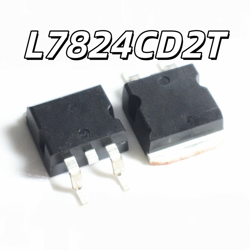 Brand New Original Patch TO-263 L7824CD2T Three-End Voltage Regulator Tube 7824 L7824C2T