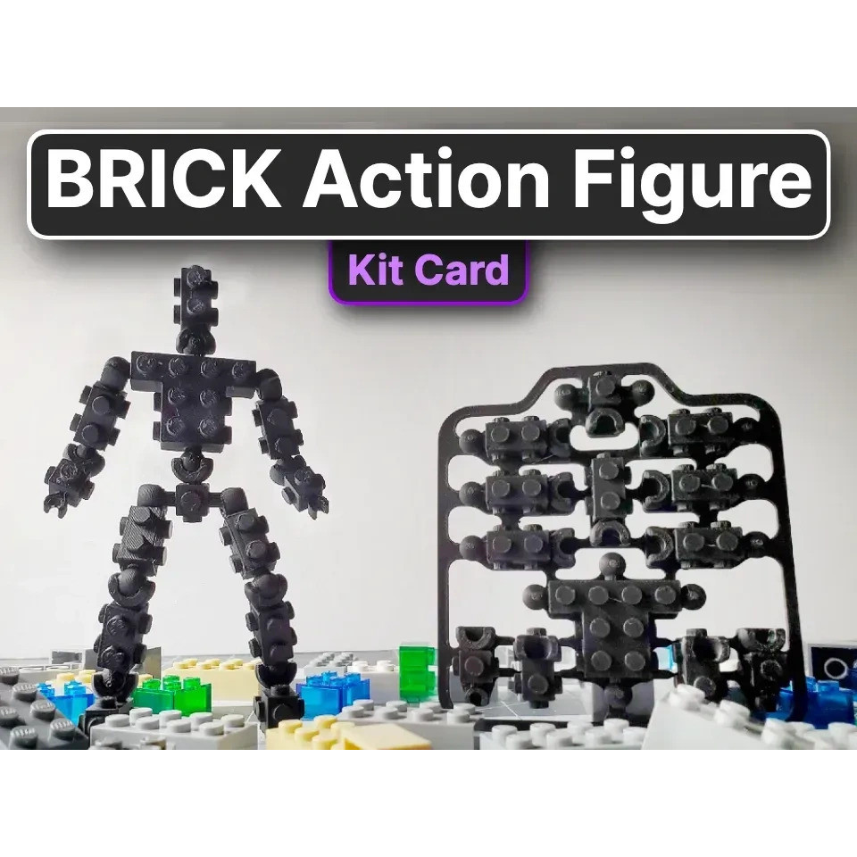 [Meow.Sensei] BRICK Action Figure (ชุดการ์ด)