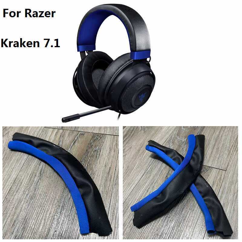 Original หูฟัง Head Beam หนังเหมาะสําหรับ Razer Kraken Razer Kraken 7.1 หูฟังหูฟังฟองน้ํากรณี Head B