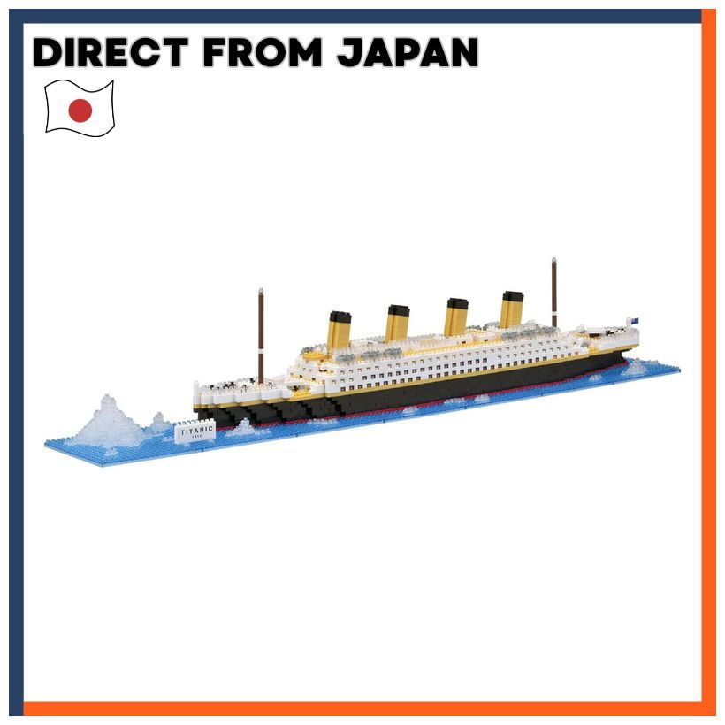 Kawada Nanoblock Real Hobby Series Titanic Model