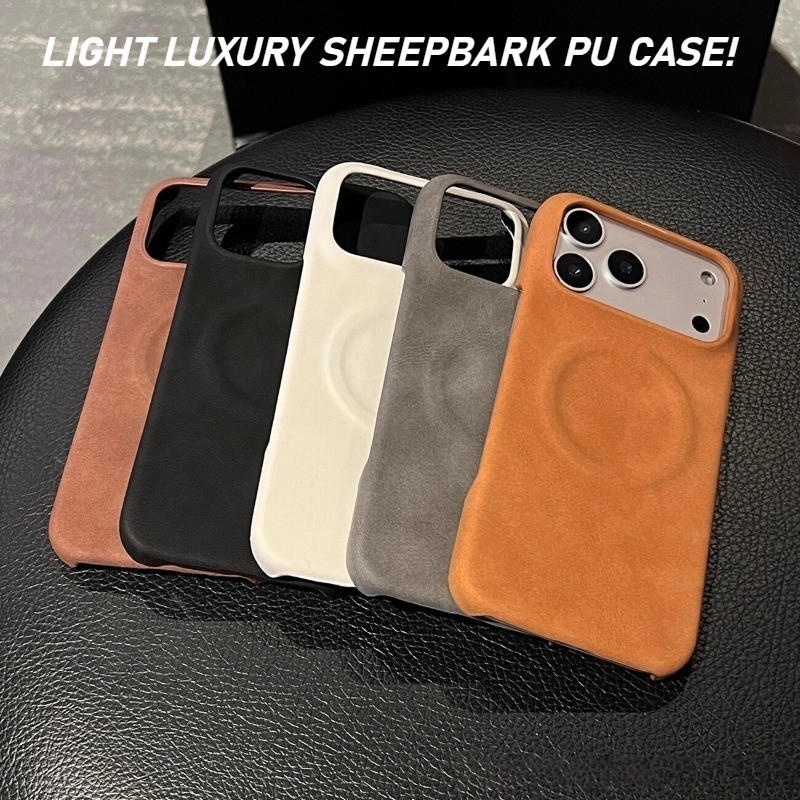 ใหม่สําหรับ Redmi Turbo 5 Max 4 Pro K90 K80 K70 Pro Max K70e K70 K80 Ultra Magnetic Luxury Sheepskin