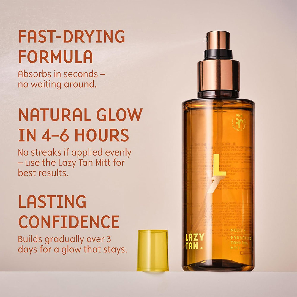 Self Tanning Spray Skin Sunless Dark Mist Instant Tanning Spray for Face Body Spa Vacation Travel