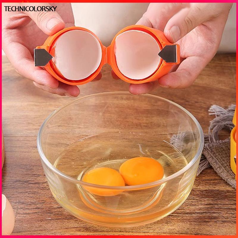 Technicolorsky Eggshell Separator Handheld Eggshell Opener ไข่แบบพกพาไข่ Craing เครื่องมือสําหรับ Ho