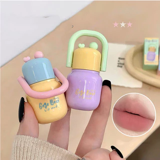 Gege Bear Zhuo Niu Pot Long Lasting Lip Mud Velvet Matte Cute Girls Lipstick