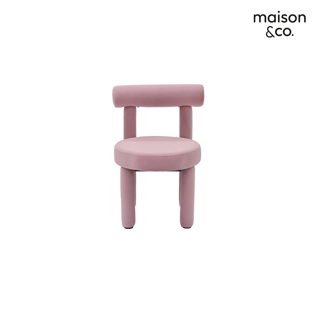 SB Design Square เก้าอี้ รุ่น LIKKO สีชมพู (52x52x74 ซม.) แบรนด์ MAISON&CO.