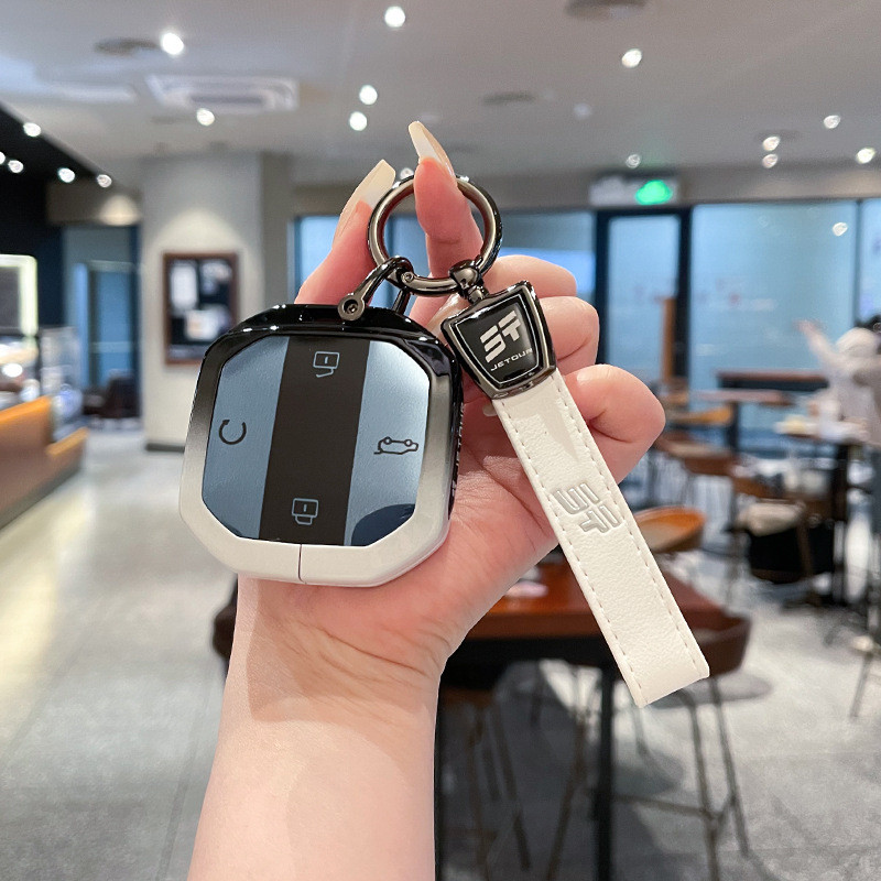 เหมาะสําหรับ 2026 JETOUR T1 ฝาครอบกุญแจ CHERY JETOUR T1 25 สไตล์ใหม่เคสป้องกันกุญแจ