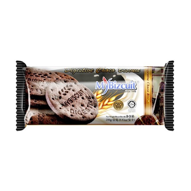 มายบิสกิต ไดเจสทีฟช็อกโก(MyBizcuit Digestive Choco Biscuit 250g.)