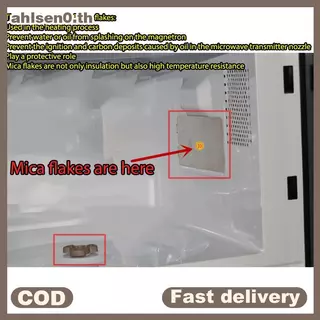 Ahlsen0 5PCS เตาอบไมโครเวฟ Mica แผ่น 116*64 MM เปลี่ยนสําหรับ Midea N05 20 th