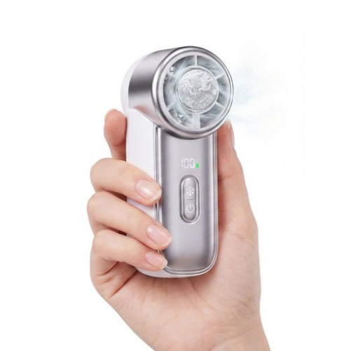 Portable Ultra-Mini BLDC Fan 100-Speed Power Airflow Ice Cooling Pocket Handheld Fan